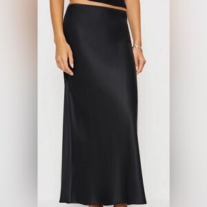 Reformation Layla Silk Skirt